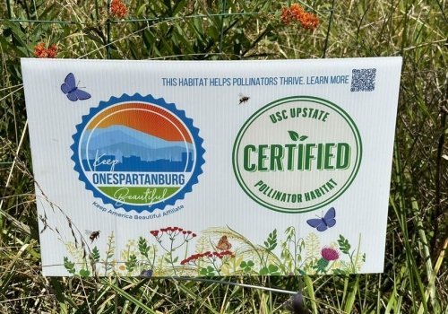 Edwin M. Griffin Preserve Certified as Pollinator Habitat